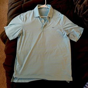 Large Light Blue Vineyard Vines Polo